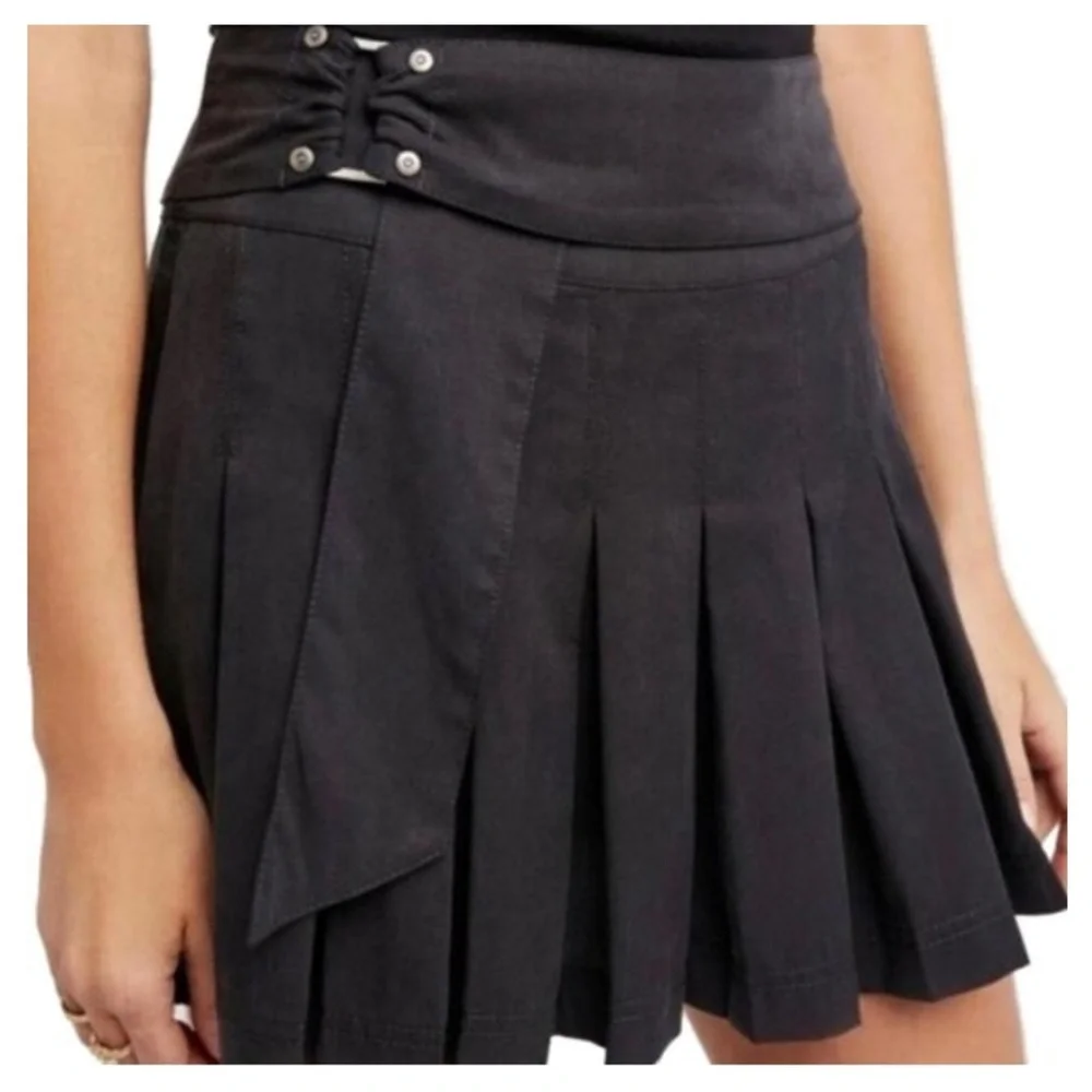 Free People Pleated Skirt - Picture 7 of 7